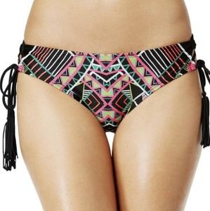 Coco Rave Womans Ryder Lace Up Cheeky Bikini Botto